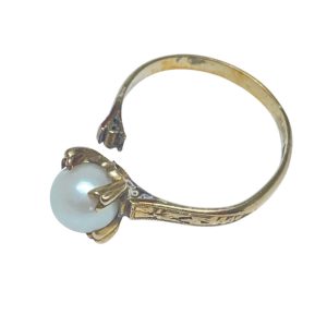 K18（18金） パール リング